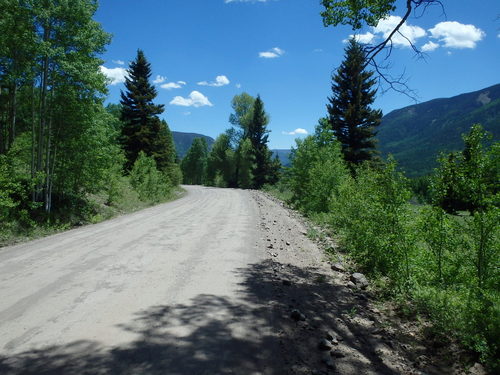 GDMBR:  Heading south NF-250.